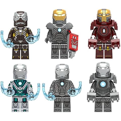 ZHTBATE 6 Pcs Minifigures advent calendar collection Mini Figure set series custom Collectible Minifigure for all Brick Compatible with avengers series Cover