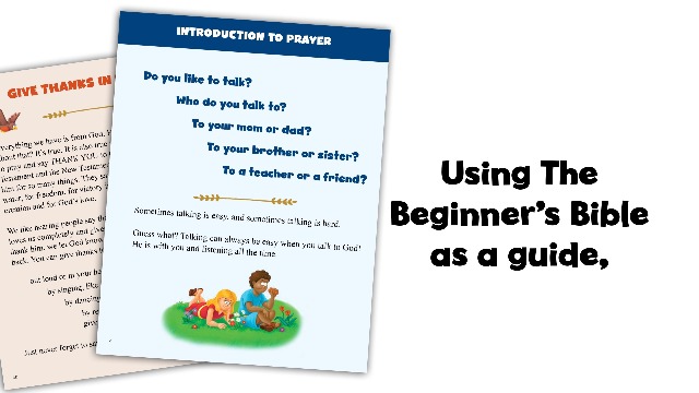 Image of The Beginner's Bible Let's Learn to Pray: Talk to God about Anything and Everything