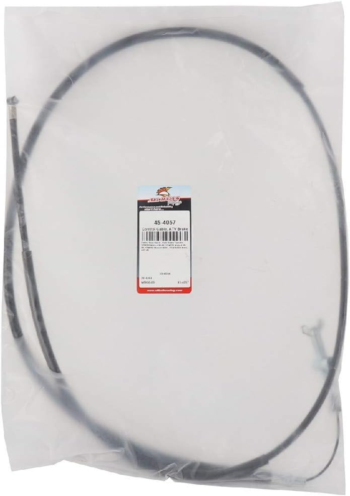 New All Balls Racing Control Cable, ATV Brake 45-4057 Compatible With/Replacement For Yamaha YFM350ER Moto-4 87-95