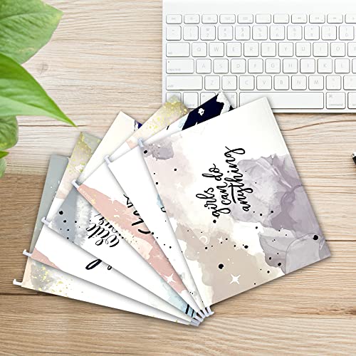 Gogoducks Decorative Hanging File Folders, Letter Size With 1/5-Cut Adjustable Tab Durable Three Cute Design Assorted, 12Pcs Per Box (Artdeco) #TOP5