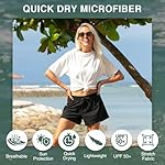 Kanu Surf Womens Darren Stretch UPF 50+ Active Swim and Workout Boardshort - Image 2