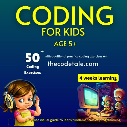 53% OFF on Coding for Kids, Age 5+, 50+ coding exercises and additional practice coding games with thecodetale platform 53% OFF on Coding for Kids, Age 5+, 50+ coding exercises and additional practice coding games with thecodetale platform