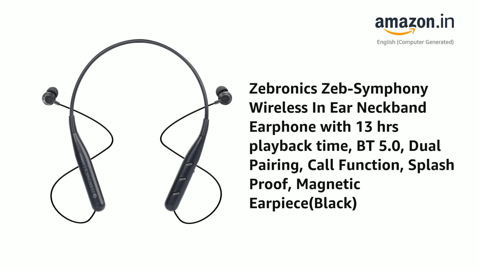 Zebronics Zeb-Symphony \u200bWireless \u200bIn 