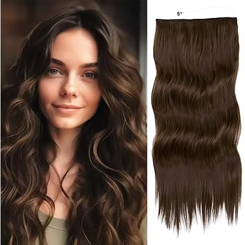 Ellareese Invisible Wire Hair Extensions Cover
