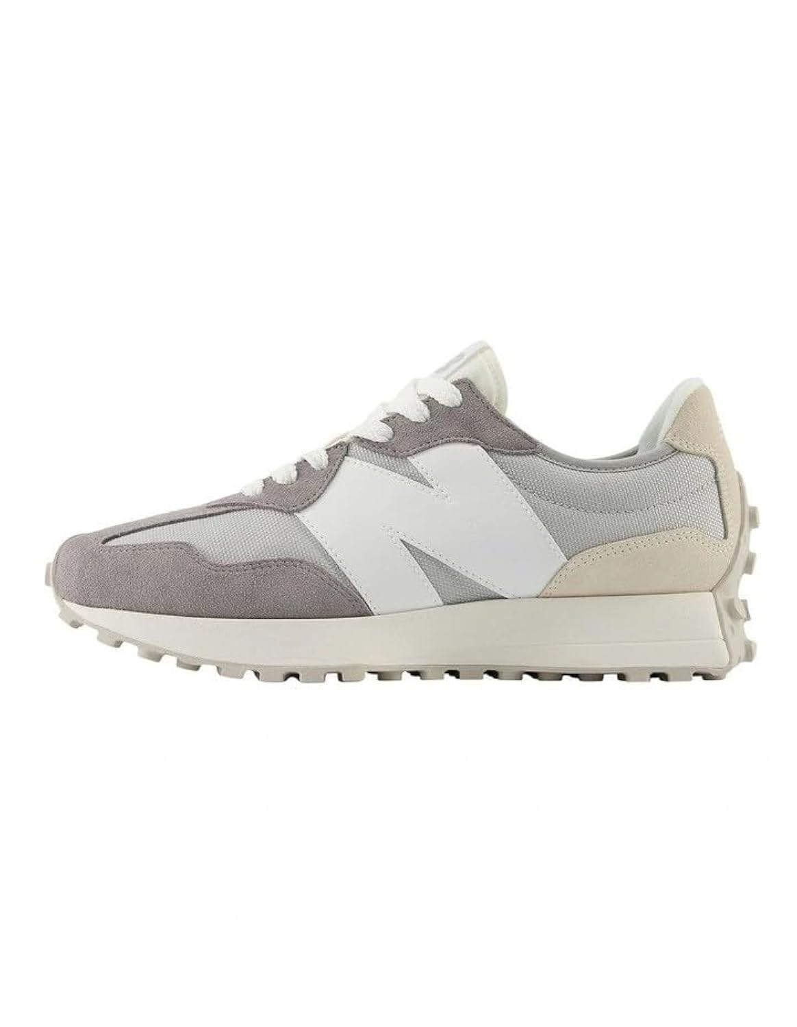 New Balance Men's 327 Sneaker, Grey, 6 UK
