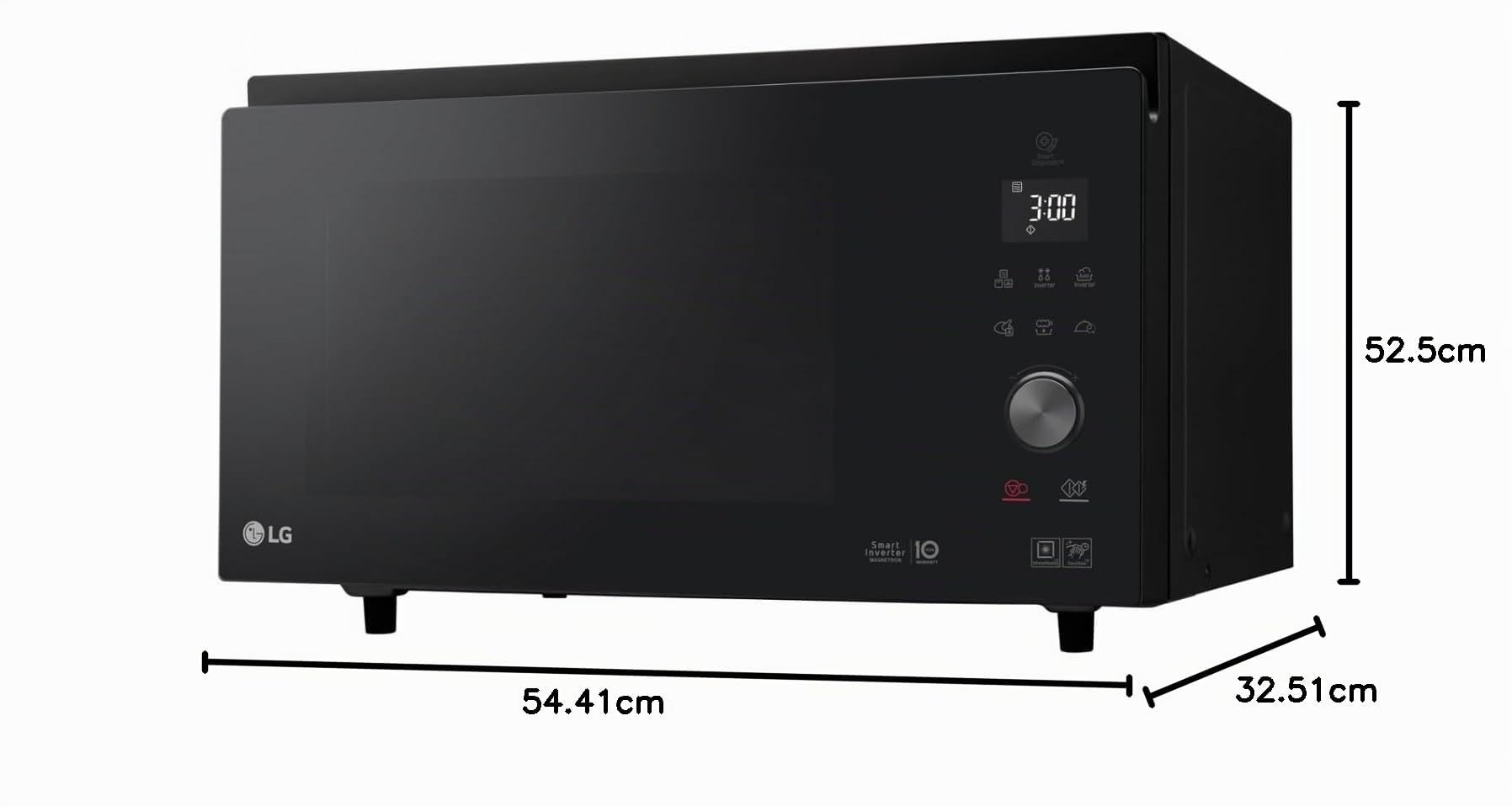 LG Micro ondes Combiné MJ3965BPS
