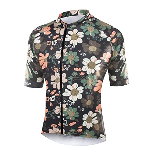 UGLY FROG Stoff-Upgrade – Milchfaser Bike Wear MTB Rennrad Radsport Bekleidung Herren Radfahren Jersey Männer Mountainbike Trikot Full Zip Fahrrad Shirt Laufende Top Road MTB Kleidung