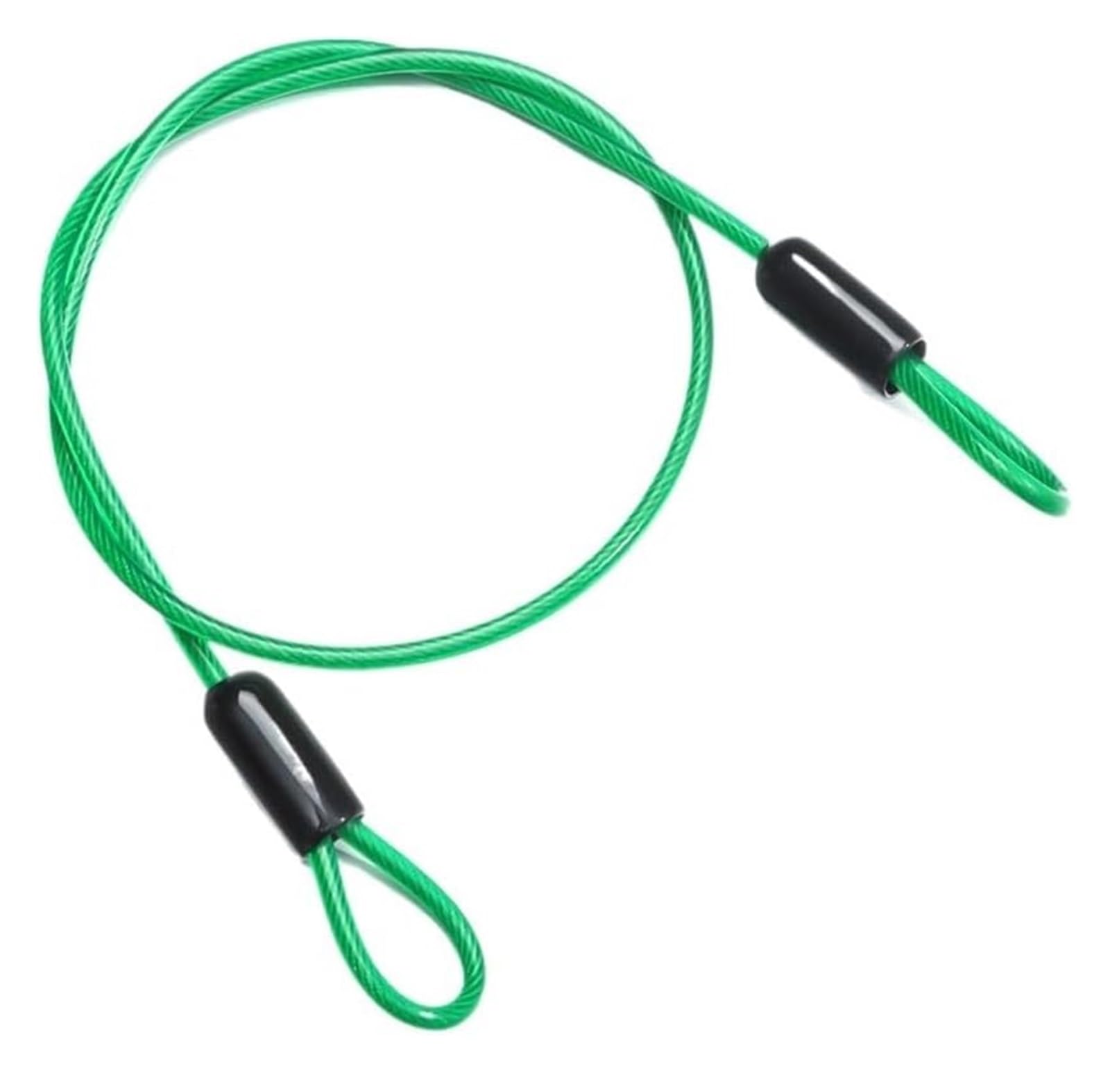 Giveduno Green-0.5 Meters Bicycle Lock, Bicycle Steel Cable Lock Road Bike Security Multicolor