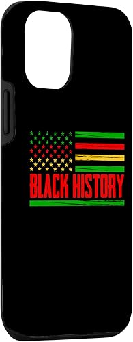 Miniatura 3 de iPhone 13 Pro Black Pride American Flag Month for American African Case