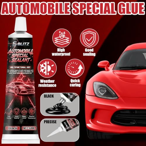 Adhesivo Sellador Automotriz para Parabrisas 100ml Negro miniatura 2
