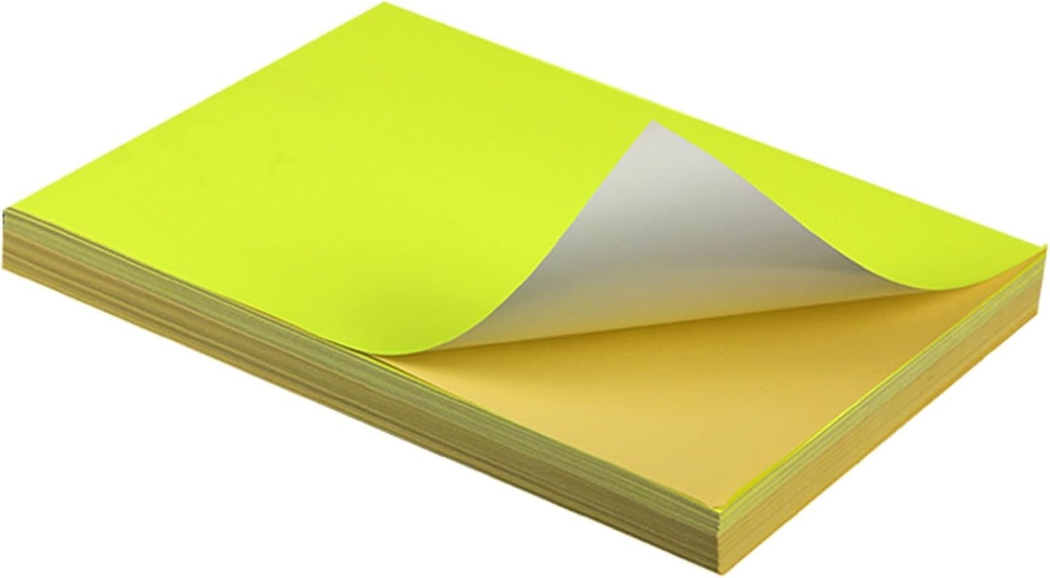 Pack of 50 A4 Sheets Sticky Printable Matte Self Adhesive Full Sheet A4