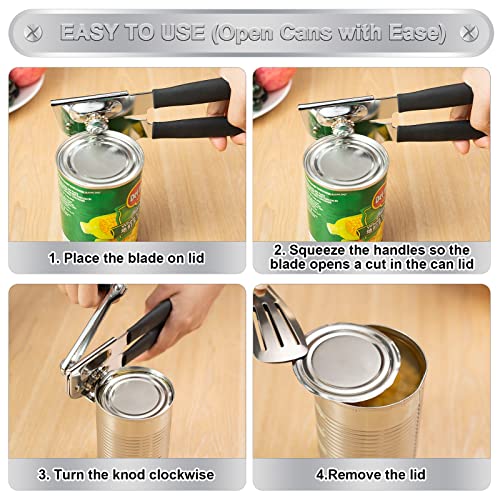 Dreyoo 1 Pack Commercial Can Opener Manual Heavy Duty thumb #5