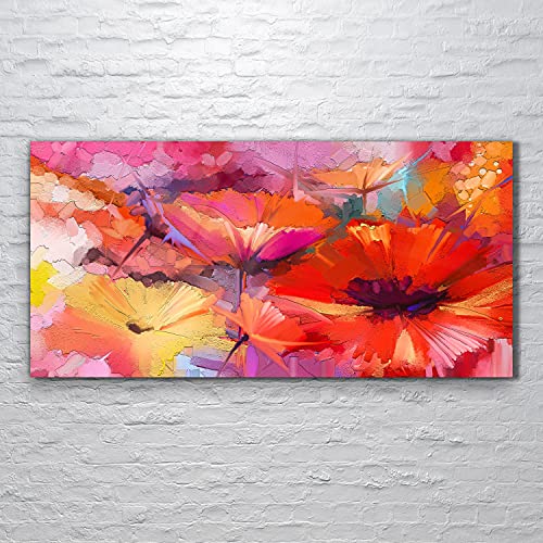 Image Acrylique 120x60cm Spring Flower Murale Abstraction