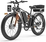 E·Bycco (24-EB7Pro White with Bag Ebike 24' 6000W...