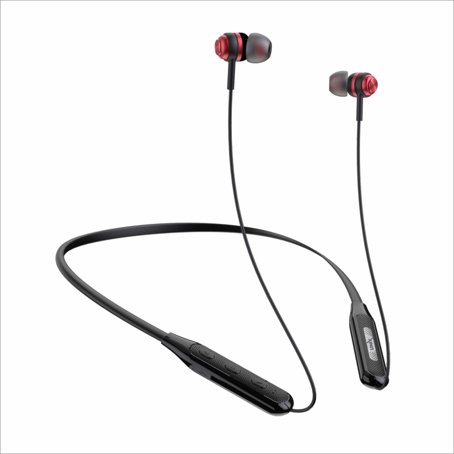 Unix Bluetooth Wireless Headset Neckband with Long Lasting Playtime 25 Hrs, Smart Voice Assistant | Neck Band, Wireless Bluetooth,hand free Bluetooth | Bluetooth v5.0 | 10mm Bass Drivers (B09TXXT2M2) Amazon Price History, Amazon Price Tracker