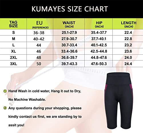 KUMAYES Pantaloni Dimagranti Donna Hot Thermo