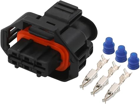 1-20Sets 3 Pin 3.5MM Auto Sensor Connector Female Socket Plug For 19284039665Sets