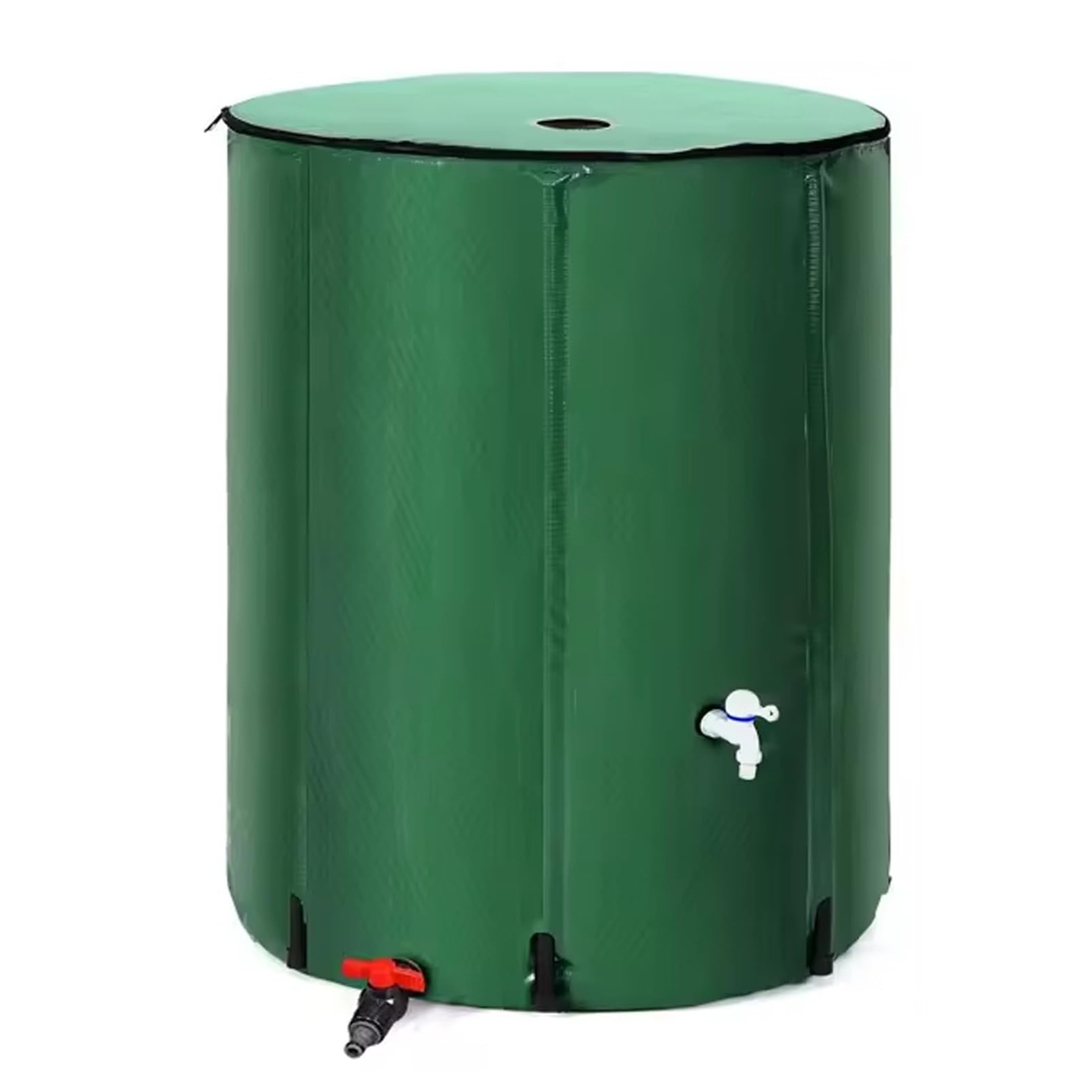 Colector de agua de lluvia portátil 50 100 160 200 L sistema de filtración con grifo para riego de jardín y lavado de coches
