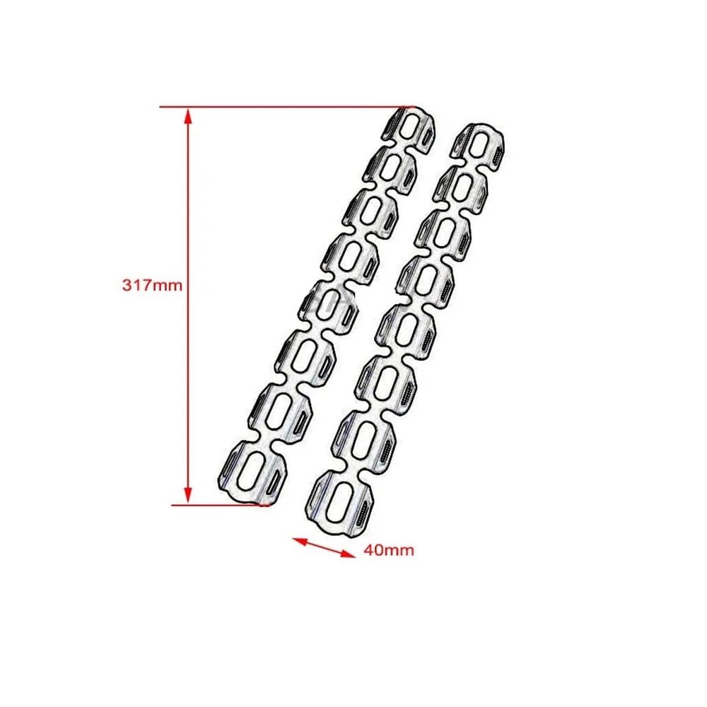 para NC750X NC700S C&B500X C&B650R C&RF1000L C&B 500X NC 750X/700S Silenciador De Escape para Motocicleta Protector Cubierta De Protección Térmica Protección Escape Moto