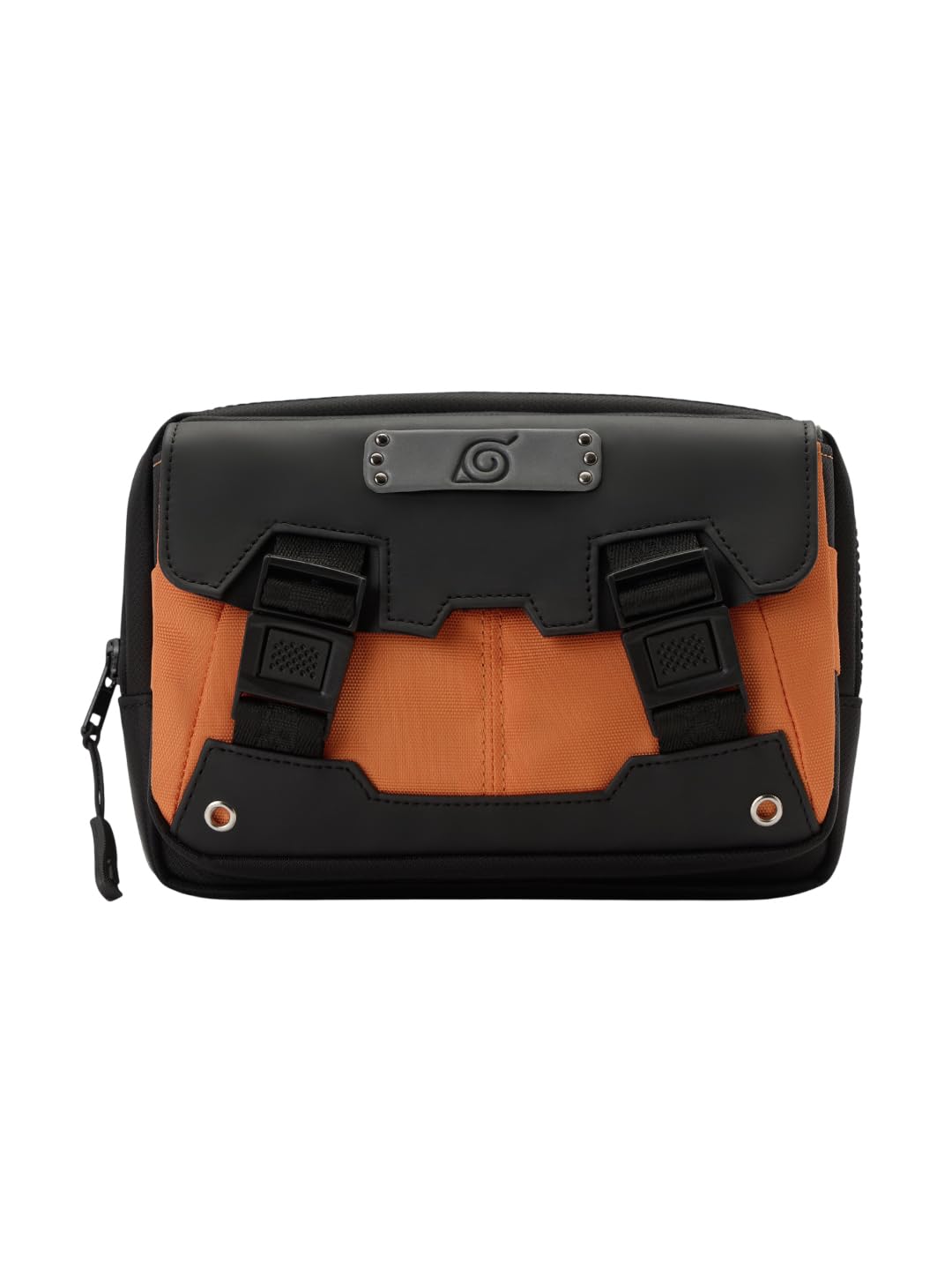 Naruto Shippuden: Shinobi Utility Fanny Pack | Naruto Anime Water Resistant Crossbody Sling Bag | Adjustable Strap Unisex Street Style Everyday Carry