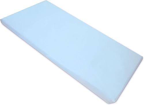 American Baby Company Sábana bajera ajustable para siesta con esquinas elásticas de 24 x 48 x 4 pulgadas, sábana de microfibra suave y transpirable