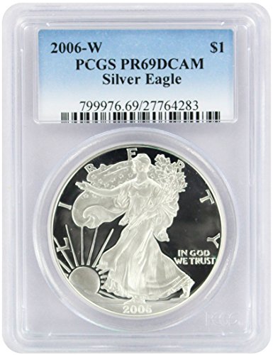 2006-W $1 American Silver Eagle PR69DCAM PCGS