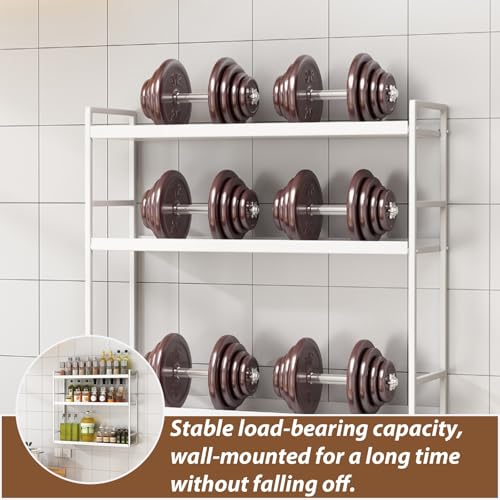 Support de rangement de cuisine mural sans perçage ISCBAFYX pour condiments et épices