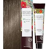 Better Natured Permanent 7A Medium Ash Blonde Hair Color Dye - Naturally-derived, Vegan & 100% Gray Coverage that Lasts up to 8 Weeks