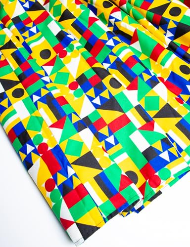 Image of SHENBOLEN African Print Floral Maxi Dresses Kente Casual Long Dress