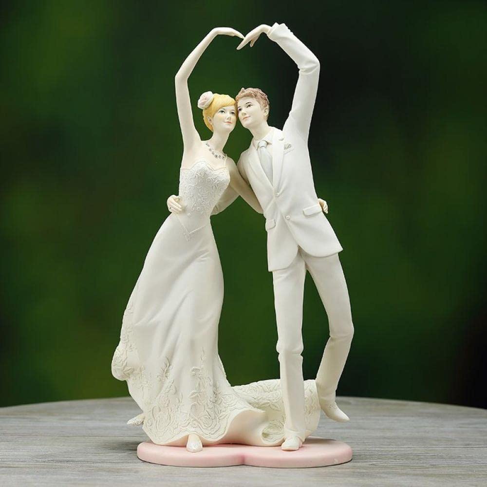 Estatuas De Decoración Amantes Estatua Adorno Parejas Estatuilla Escritorio Decoración San Valentín