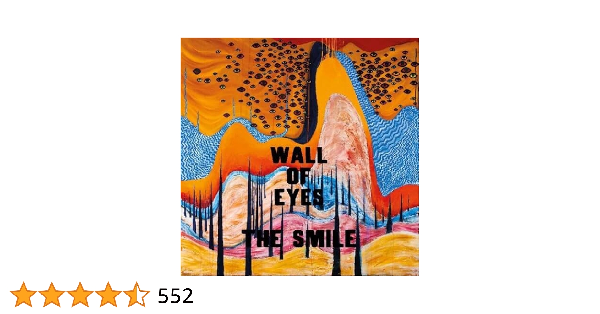THE SMILE/WALL OF EYES 限定カセット BEATINK.COM / Wall of Eyes