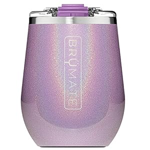 BrüMate Uncork’d XL MÜV – 100% Leak-Proof 14oz Insulated Wine Tumbler with Lid – Vacuum Insulated Stainless Steel Wine…