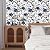 Wookmmy Blue Floral Peel and Stick Wallpaper Modern Contact Paper Waterproof Botanical Flower Removable Self Adhesive Wallpaper for Bathroom Bedroom Living Room 17.7"x70.7"