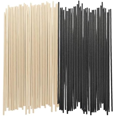 100pcs Natural Rattan Reed Diffuser Sticks Cover