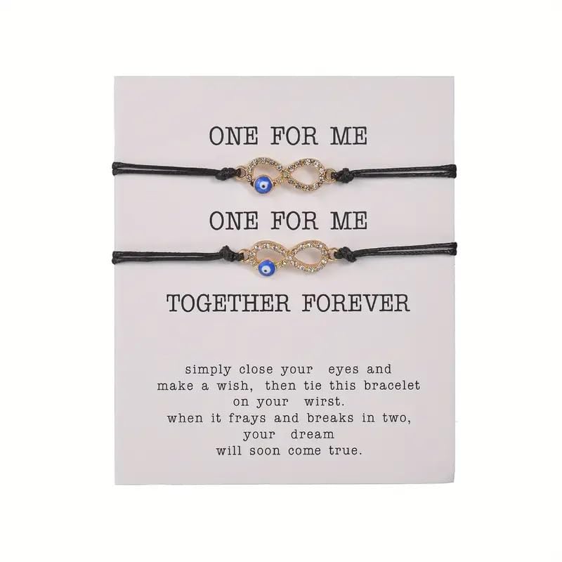See full amazon price history chart for El Regalo 2PCs Vintage Evil Eye Infinity Charm Hand-Woven BFF Friendship Bracelets cum Anklets Set- Friendship Day Gift for Best Friends El Regalo 2PCs Vintage Evil Eye Infinity Charm Hand-Woven BFF Friendship Bracelets cum Anklets Set- Friendship Day Gift for Best Friends (B0D8WF58GV) Amazon Price History, Amazon Price Tracker