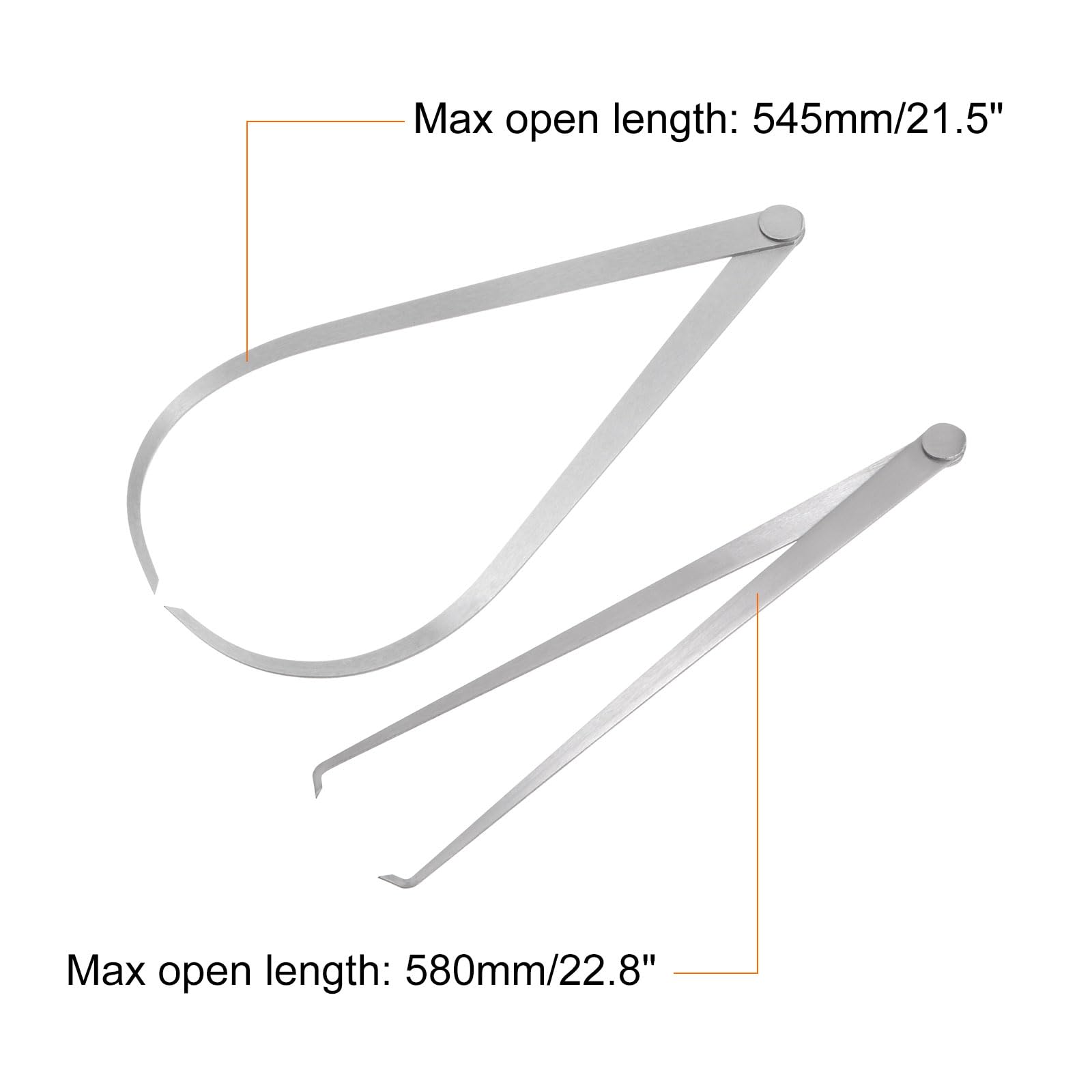 HARFINGTON Stainless Steel Joint Calipers - 12 Inch -3
