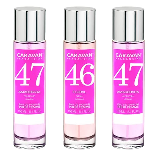 3x Caravan Perfume de Mujer Nº46 (2) Nº47-150ml.