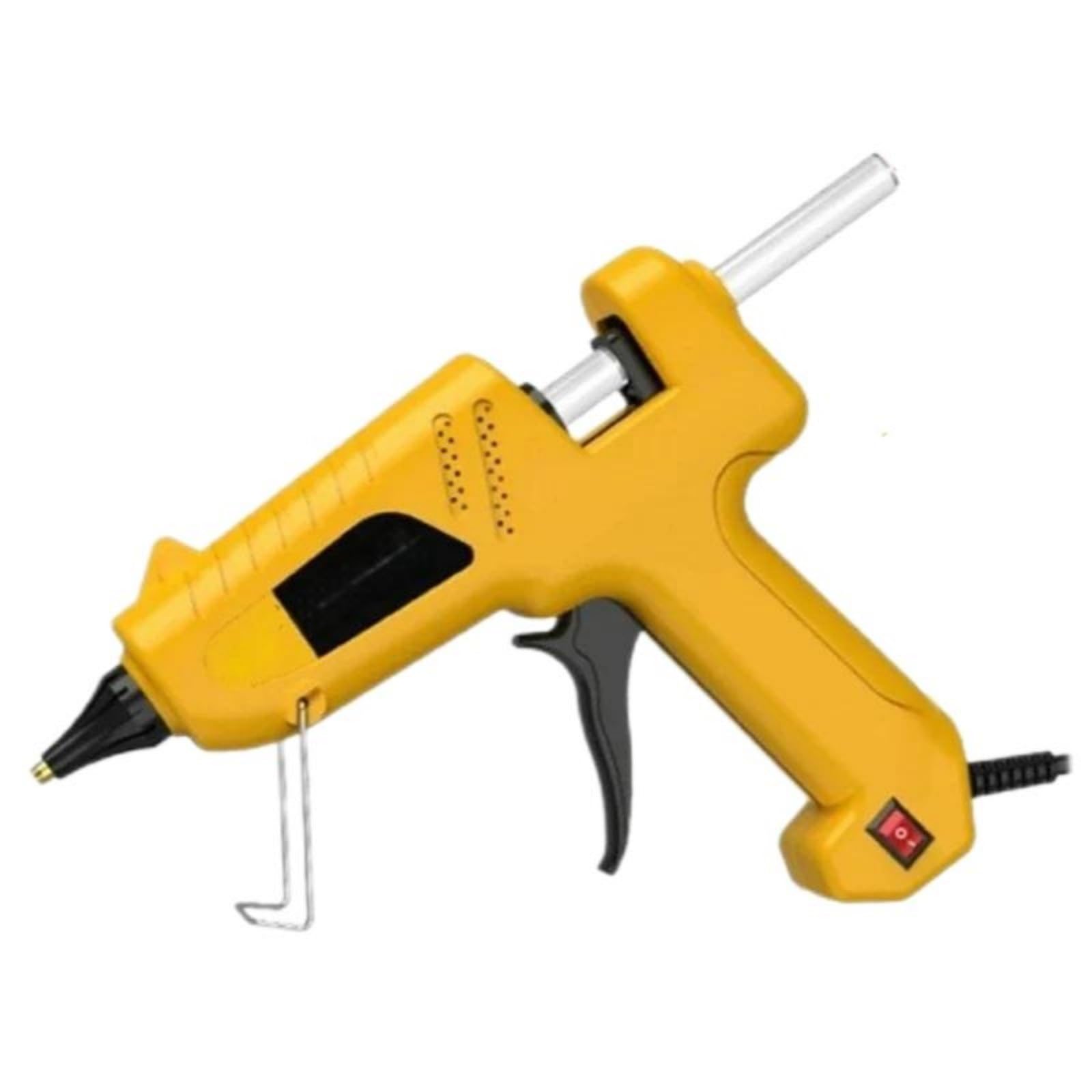 150/200 W Pistola de pegamento termofusible for barra 11 mm, pistola silicona caliente profesional pistola de pegamento caliente(200w)