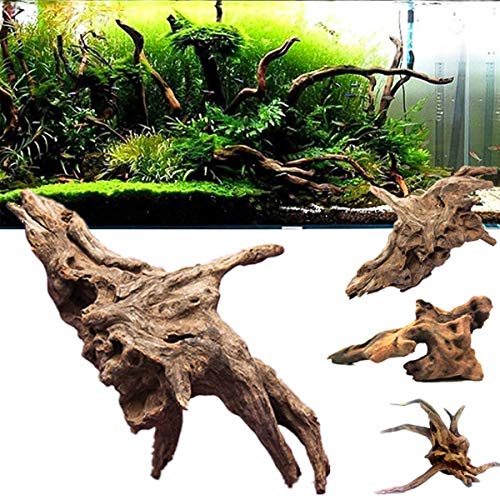 SOONHUA Aquarium Drijfhout, Natuurlijke Houten Decoratie Natuurlijke Aquarium Houten Trunk Ornament Dood Hout Boom… - Image 3