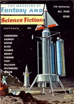 Single Issue Magazine The Magazine of Fantasy and Science Fiction, October 1960 (Vol. 19, No. 4) Book