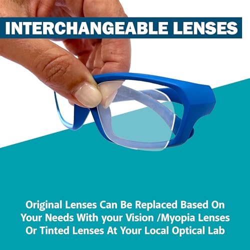 Image of BLUE CUT Sports Protection Goggles, Anti-Fog Lenses Safety Glasses for Basketball, Pickleball and All Outdoor Sports