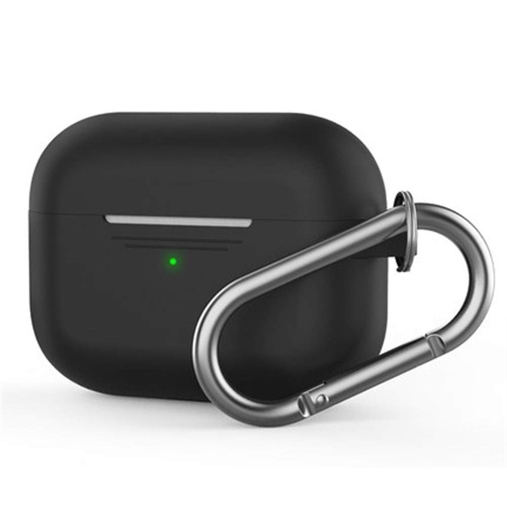 JLCK Liquid Silicone Case, Rechargeable Advanced Case, Wireless Bluetooth Headset, Multiple Colors (Color : Black)