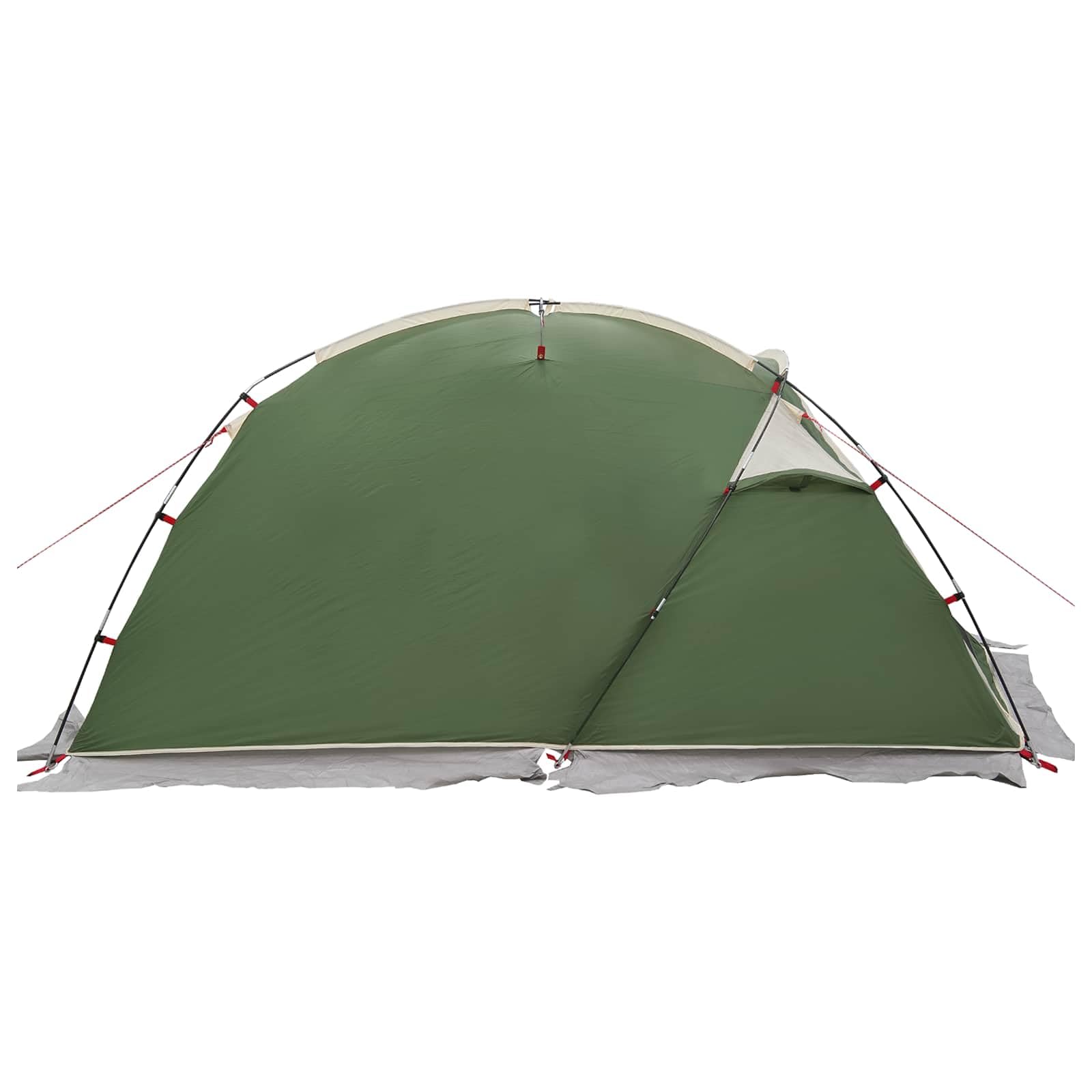 Tienda de campaña verde 361 x 235 x 147 cm poliéster Camping