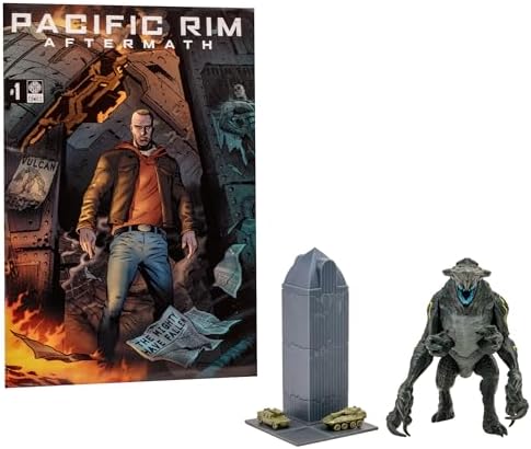 Pacific Rim McFarlane Toys Knifehead (Kaiju) 4" Scale Figure Playset with Comic