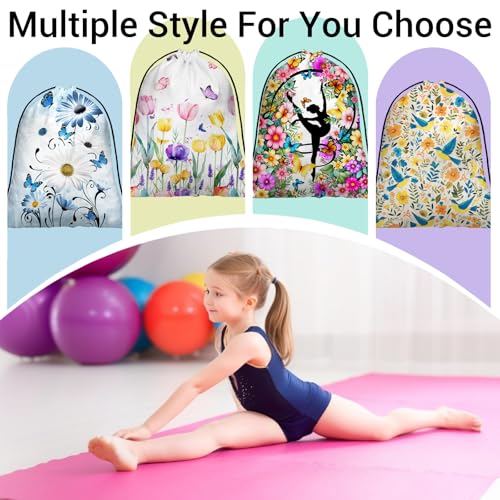 Image of Small Gymnastics Drawstring Grip Bag for Gymnasts Holding