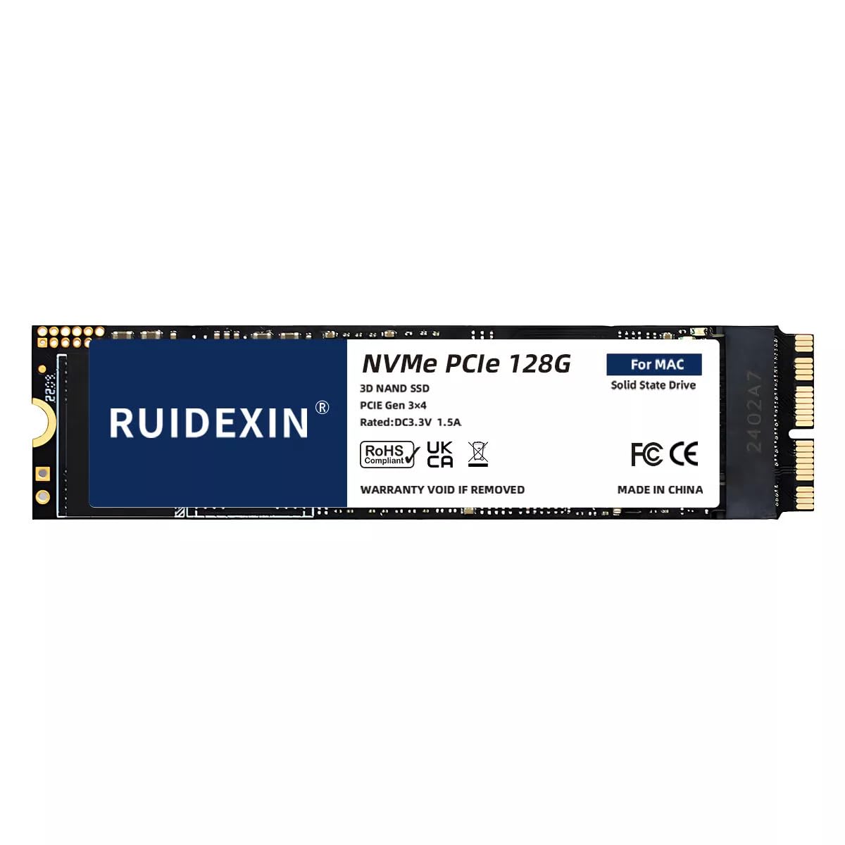 YOUNGTAM 128GB M.2 PCIe Gen3 x4 NVMe SSD Fit for MacBook PRO Retina 2013-2015 A1502 A1398
