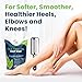Foot Cure Foot Care/ Exfoliator & Callus Remover Pedicure Set – Includes Foot File for Dead Skin, Tea Tree Oil Foot Soak Salts, Urea Cream 40 Percent & Foot Callus Removal Gel – Made in USA