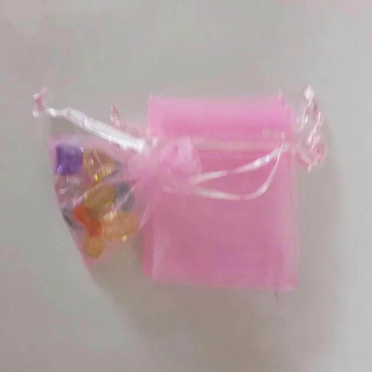Sacchetti regalo in organza Sacchetti con coulisse 100 sacchetti for confezioni regalo di grandi dimensioni, sacchetti for gioielli, caramelle di nozze, sacchetti in organza, sacchetti for esposizione
