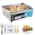 IRONWALLS Commercial Griddle Electric 22”, 3000W Electric Flat Top Grill, Stainless Steel Countertop Electric Griddle Nonstick with 122~572?Adjustable Temperature Control for Restaurant Kitchen