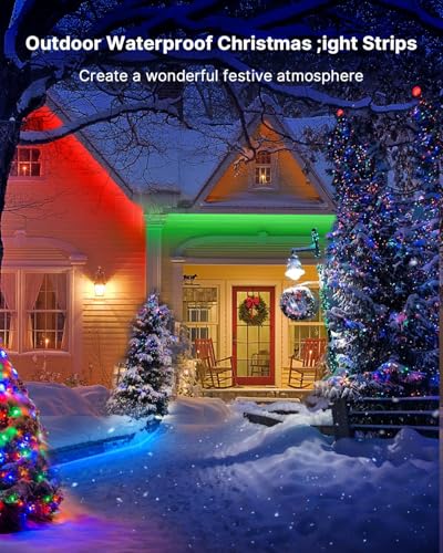 Tira LED Exterior 100FT Impermeable RGB MuliVid miniatura 3